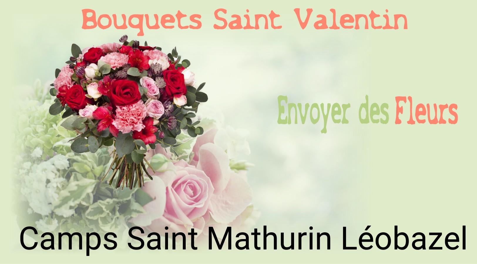 Roses de Saint-Valentin livrées à Camps-Saint-Mathurin-Léobazel